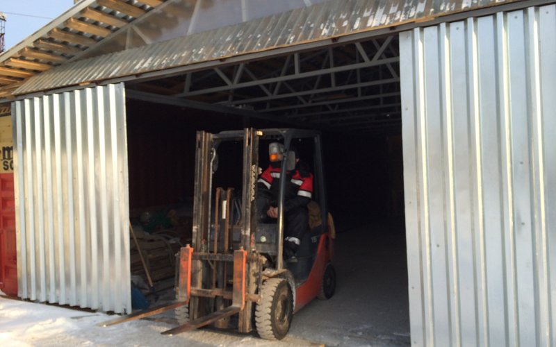 Временное хранение грузов. Консолидация партии груза