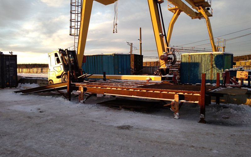 Погрузочная эстакада запущена в работу