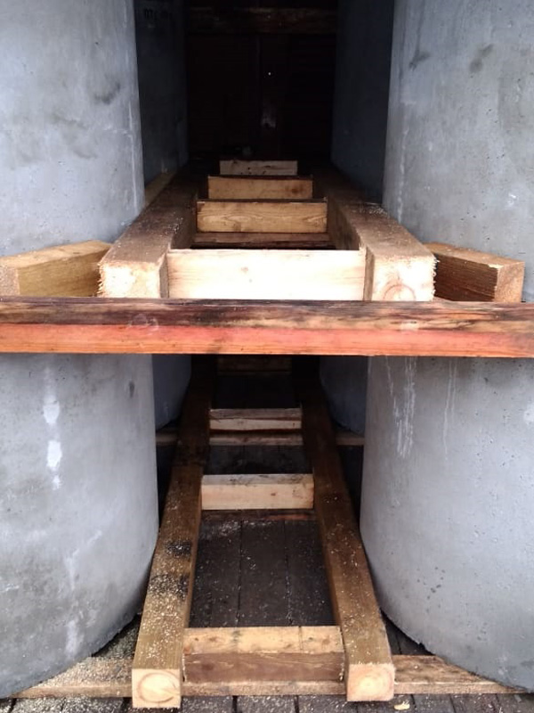 Перевозка ЖБИ колец железнодорожным транспортом