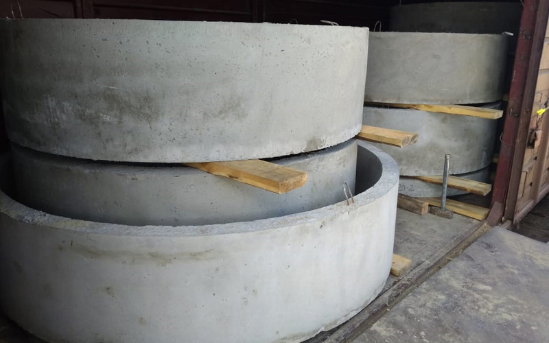 Перевозка ЖБИ колец железнодорожным транспортом