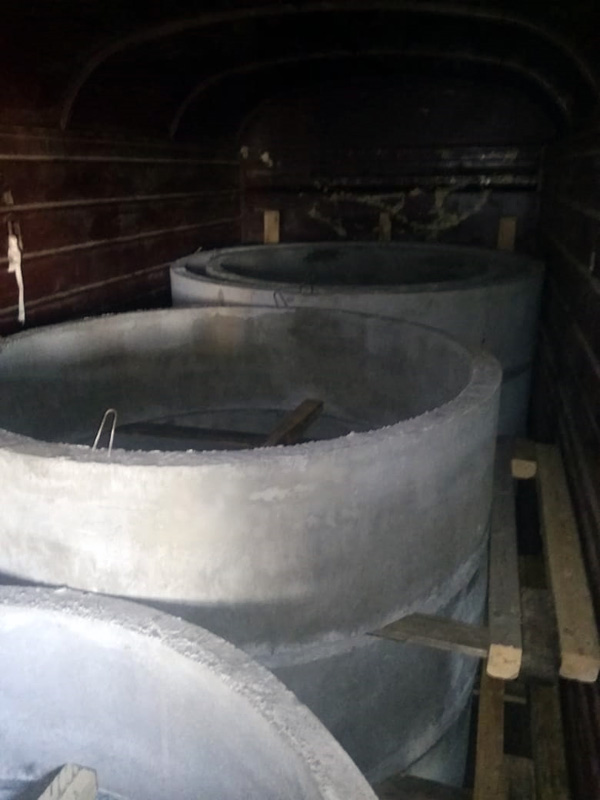 Перевозка ЖБИ колец железнодорожным транспортом