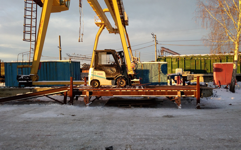 Погрузочная эстакада запущена в работу