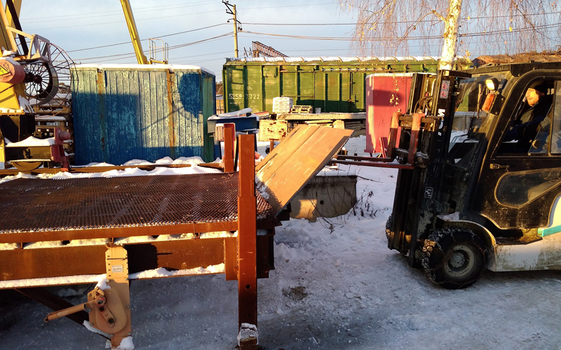 Погрузочная эстакада запущена в работу