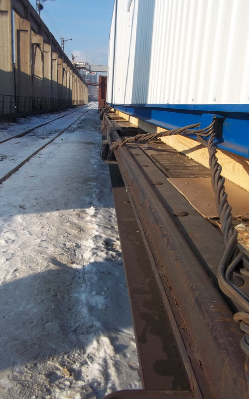 Перевозки мобильных зданий, вагон-домов